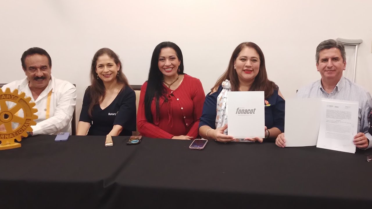 Club Rotario Cancún Conmemorativo, une fuerzas con FONACOT