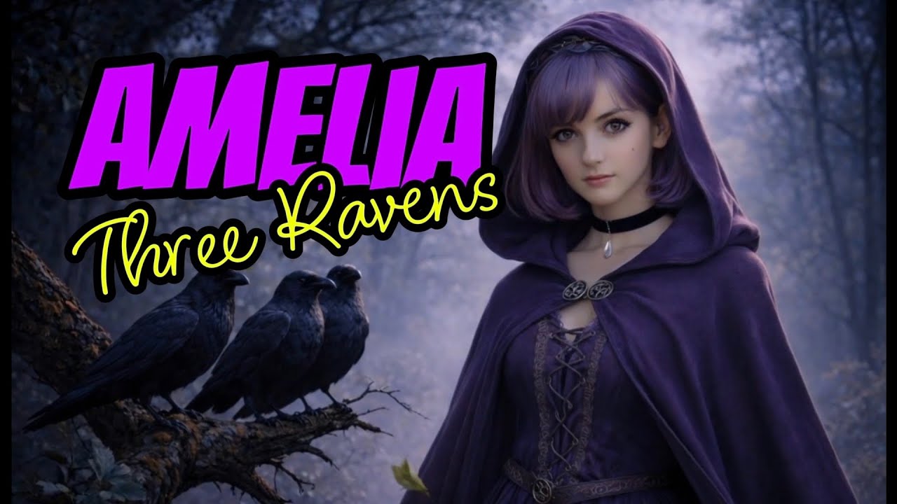Amelia Sings “Three Ravens” – Traditional English Folk Song 
