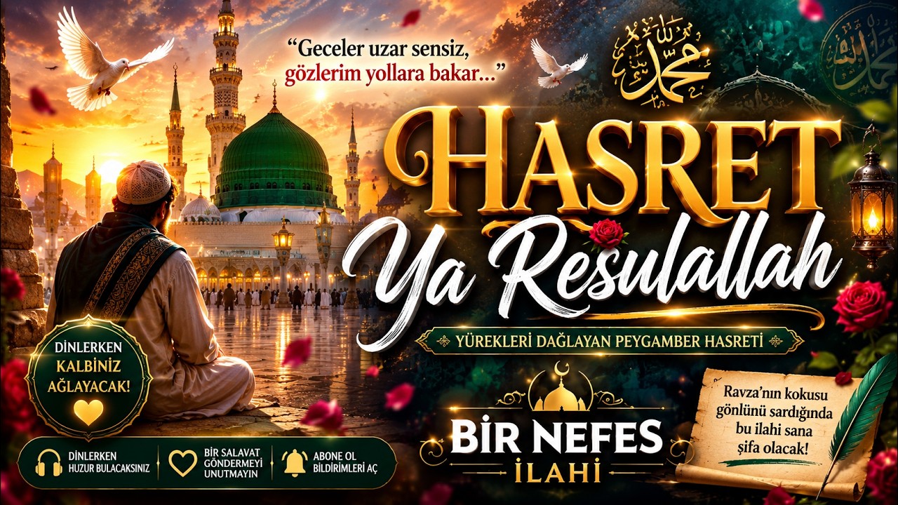 Hasret Ya Rasulallah | Duygusal İlahi | Bir Nefes İlahi