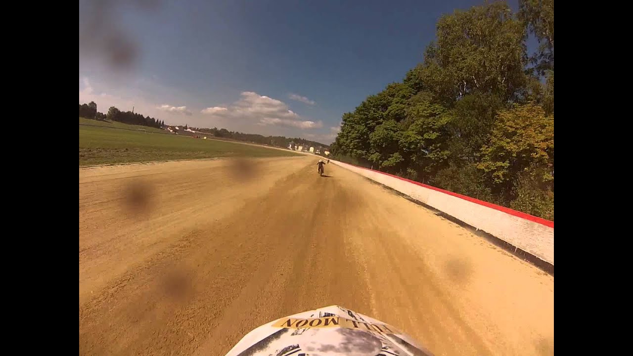Hanson Schruf Go pro flat track Marianske Lazne 3.heat