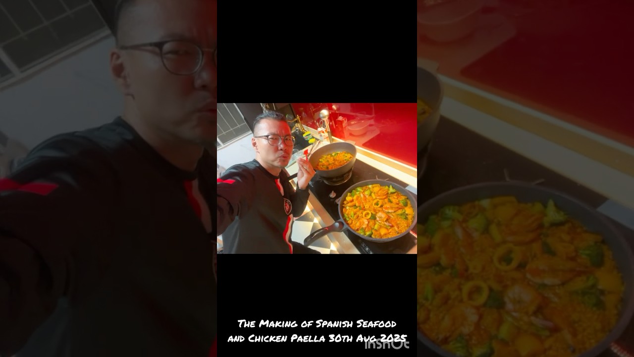 The Making of Spanish Seafood and Chicken Paella 30th Aug 2025