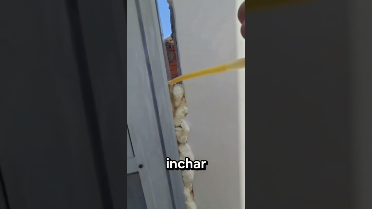 Espuma expansiva para porta de alumínio 