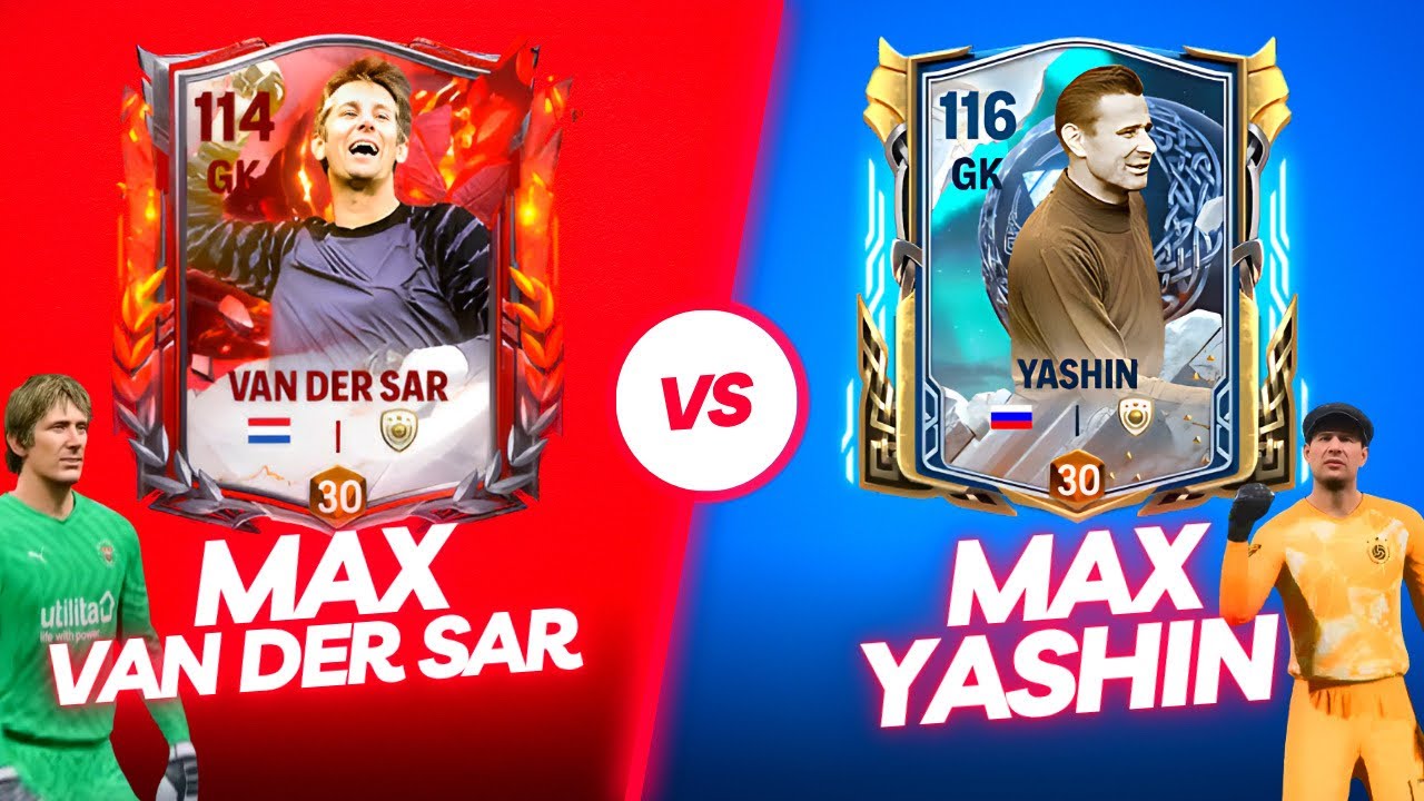 109 Van Der Sar Vs 111 Yashin ☠️🔥! Who is Goat Goalkeeper in H2H ?