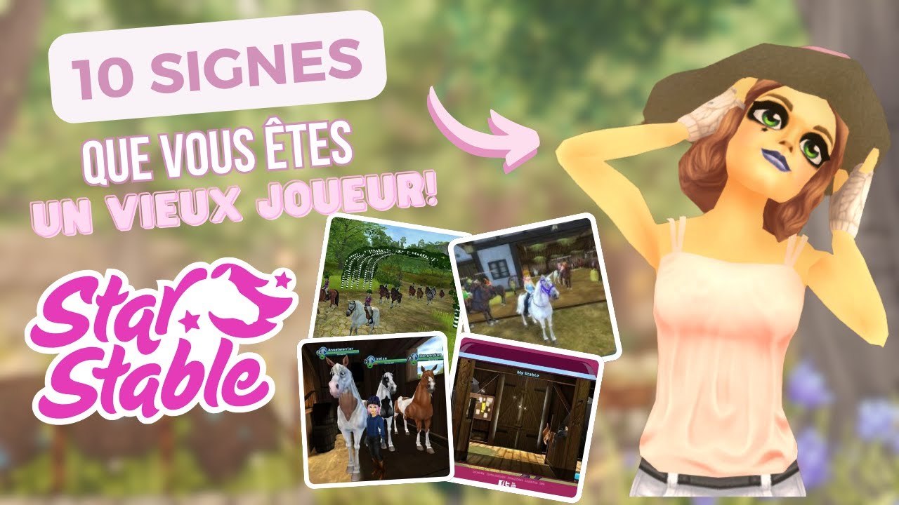 10 SIGNES que vous êtes un VIEUX JOUEUR de Star Stable Online ! 😎