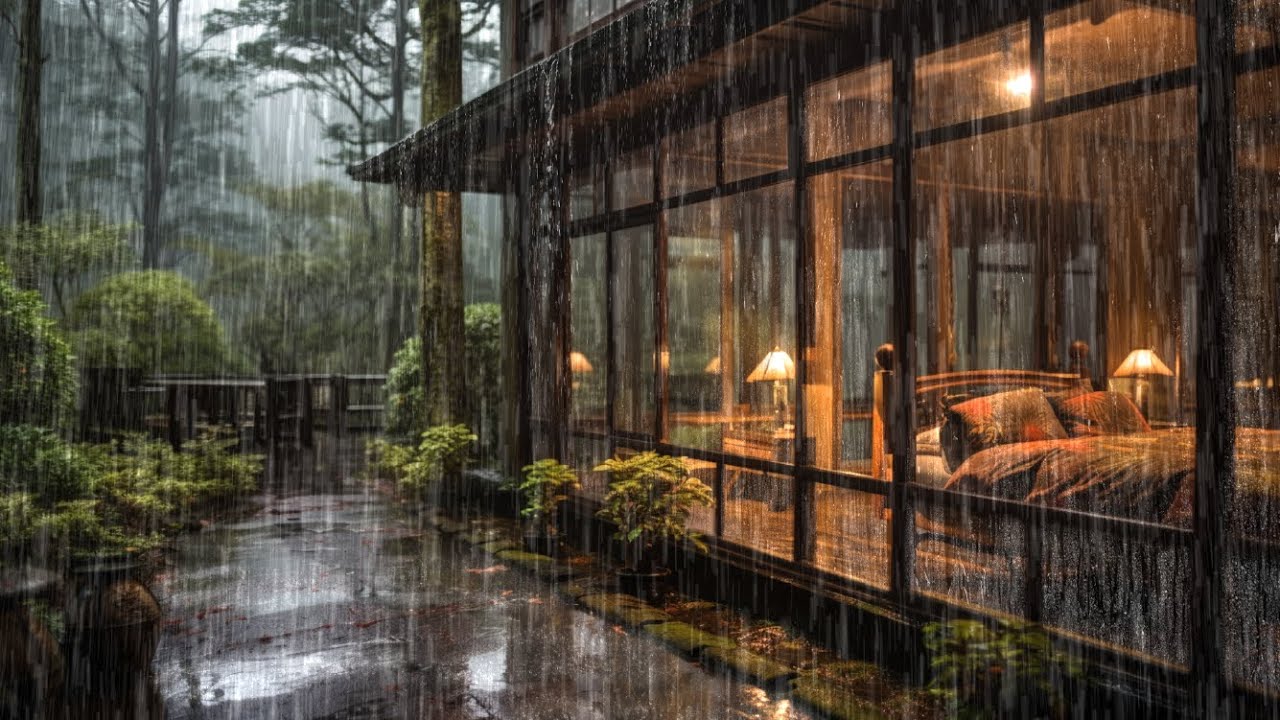 8hours endless rain sound for sleep and relaxation | Rainy Ambience