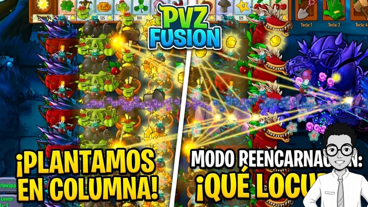 ¿QUÉ ES ESTO? 😱 Probamos el MODO REENCARNACIÓN en PvZ Fusion