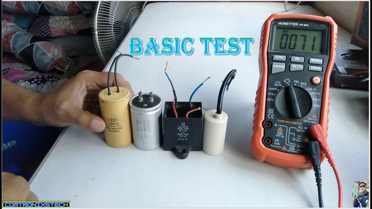 PAANO MAG TEST NG CAPACITOR NG WASHING MACHINE/TUTORIAL/TAGALOG