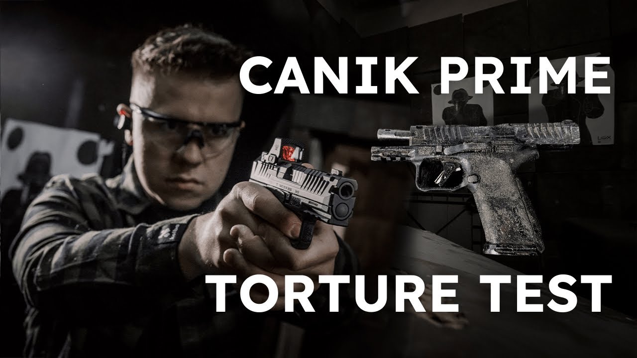 Jak wytrzymały jest nowy Canik Prime? - canik Prime torture test