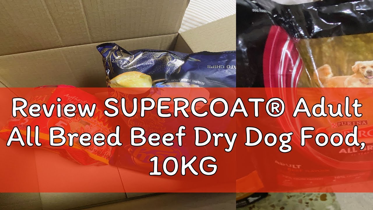 Review SUPERCOAT&reg; Adult All Breed Beef Dry Dog Food, 10KG