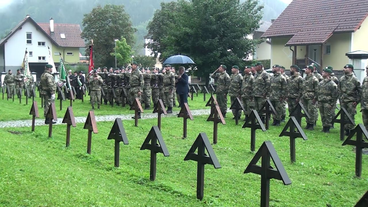 Gedenktag am Soltatenfriedhof in St. Michael