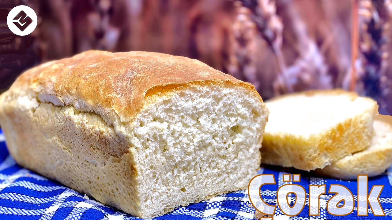 KƏRPİC ÇÖRƏK - Mağaza Çörəyi Resepti | Homemade White Bread | Хлеб Кирпич из СССР