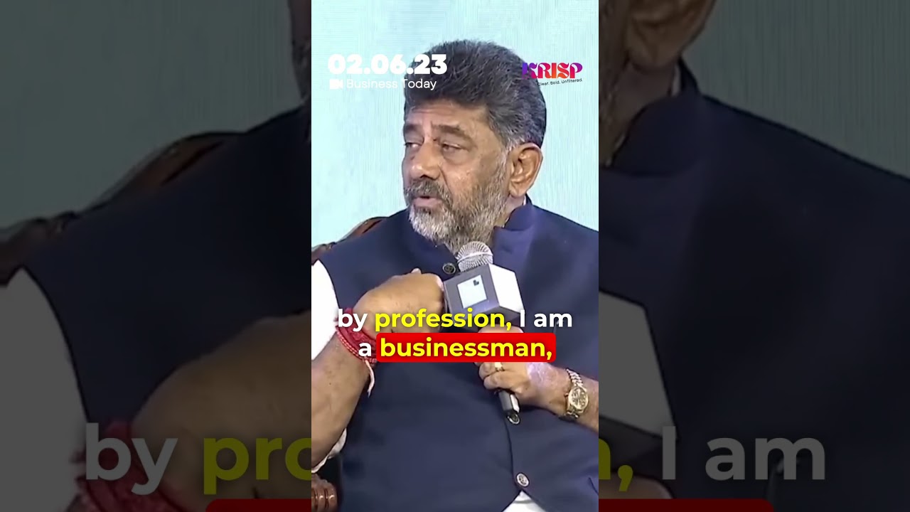 По призванию я политик... #dkshivakumar #karnataka #bangalore #best #politics #krispindia