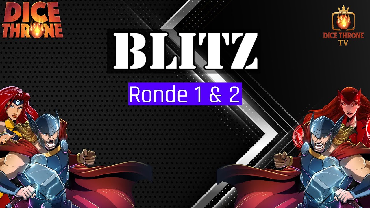 Dice Throne - Blitz ronde 1 & 2