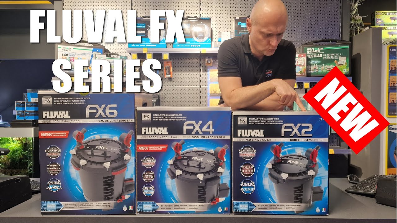 Fluval FX 2, 4, 6 Unboxing & Test