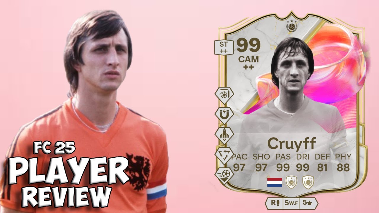 🔥99 FUTTIES CRUYFF PLAYER REVIEW! 🔥 FC 25 ULTIMATE TEAM