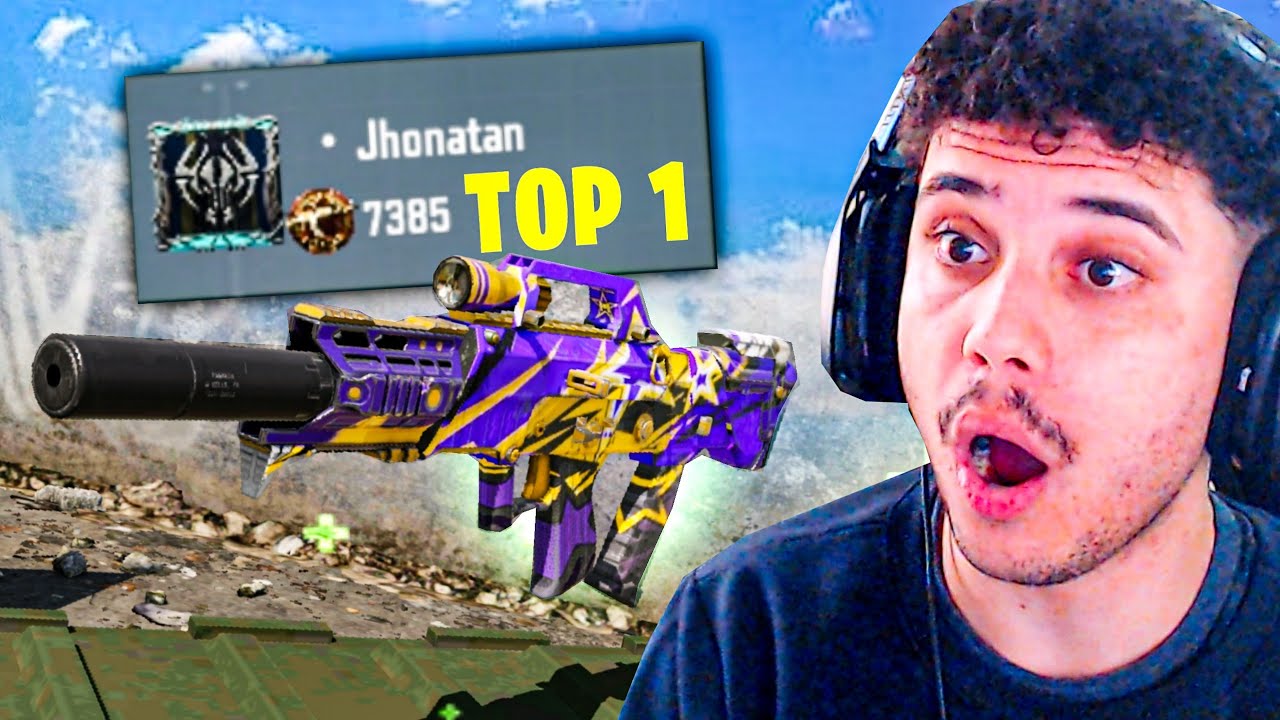 A CLASSE DO TOP 1 GLOBAL DE CHICOM QUEBROU AS MELHORES ARMAS DO COD MOBILE 💀
