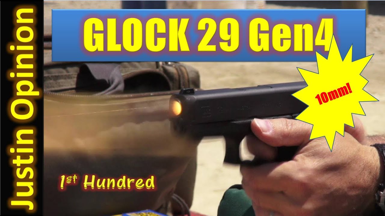 Glock 29 Gen4 - 10mm in Carry Size