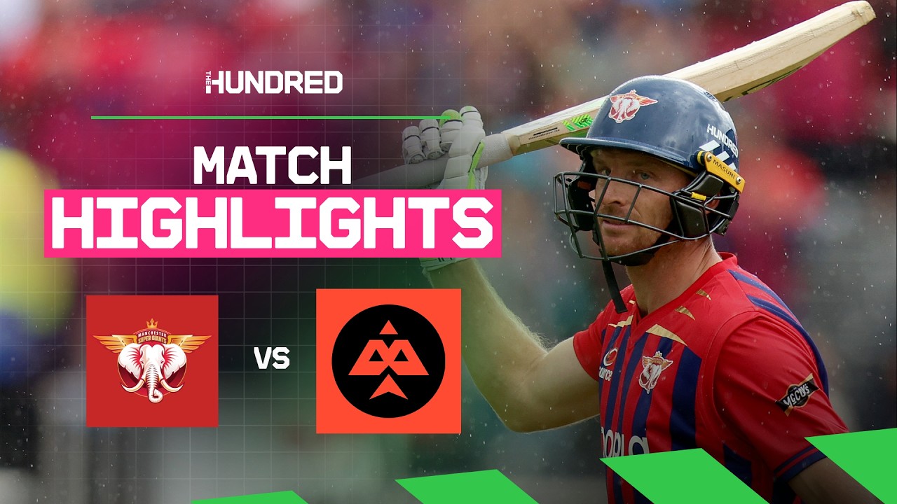 Jos Buttler batting MASTERCLASS 🤯 | Manchester Super Giants v Birmingham Phoenix Highlights