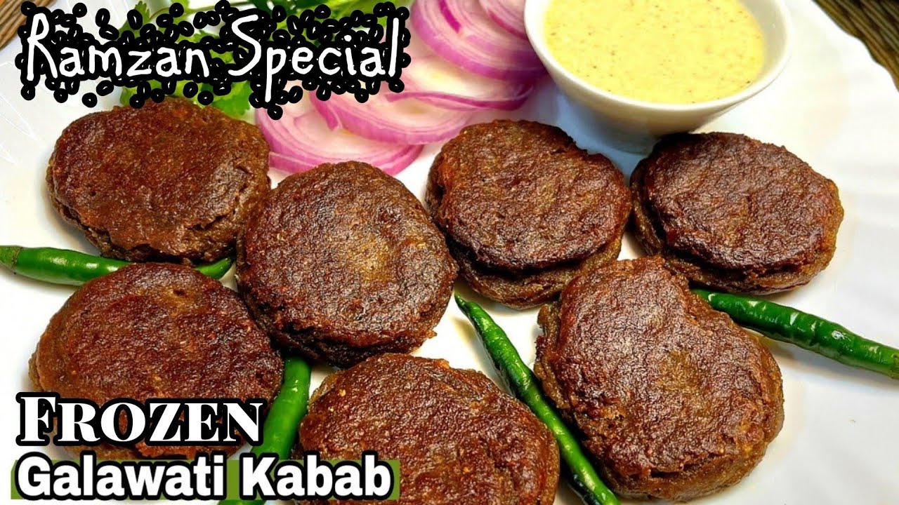 Galawati Kabab Banye Aur Freeze Kare Ramzan ke liye🌙Tunde Style Galauti Kabab 🌺Zaika e Lucknow
