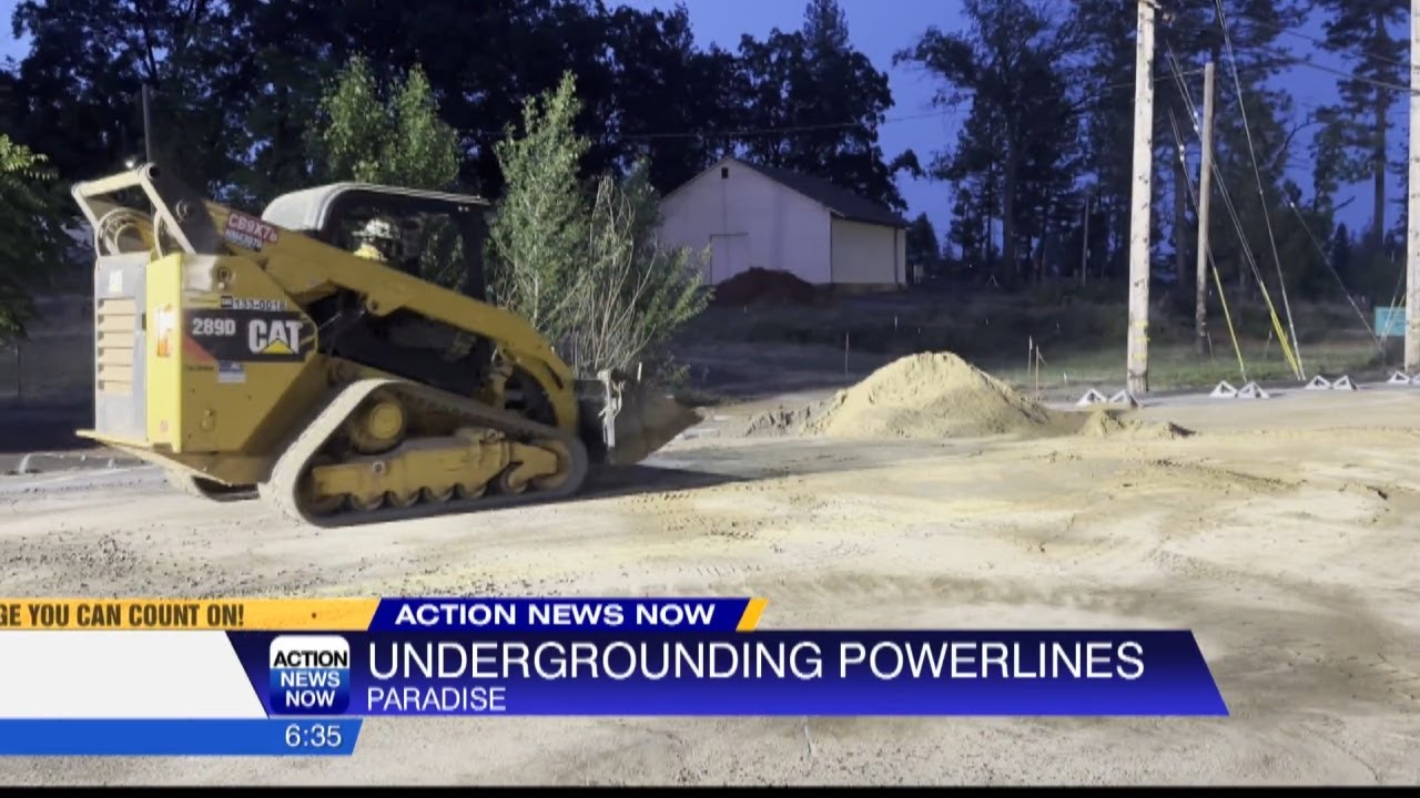 PG&E starts undergrounding work on the Skyway between Wagstaff Road and Rocky Lane