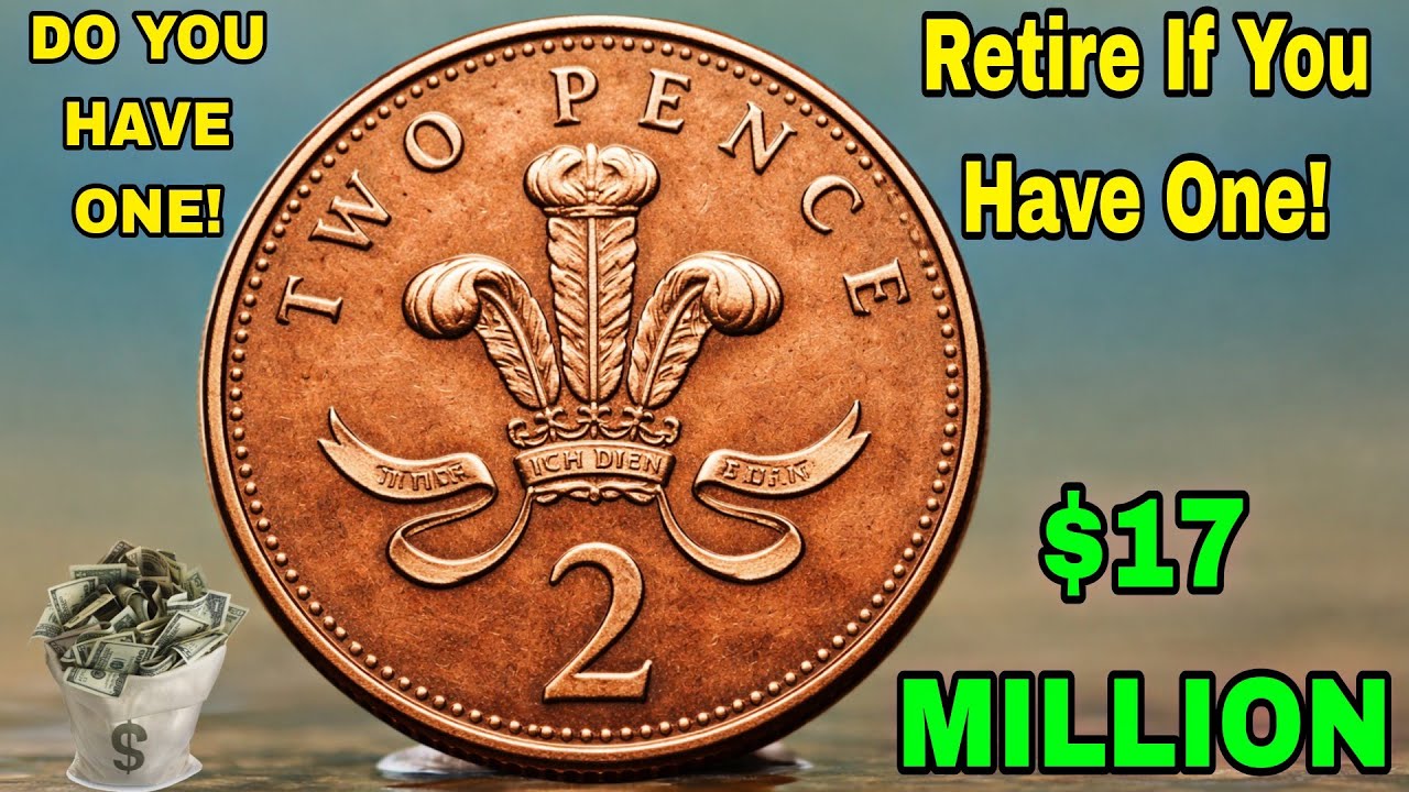 Rare and Valuable UK Two Pence Coins – Top 8 That Could Make You a millionaire!