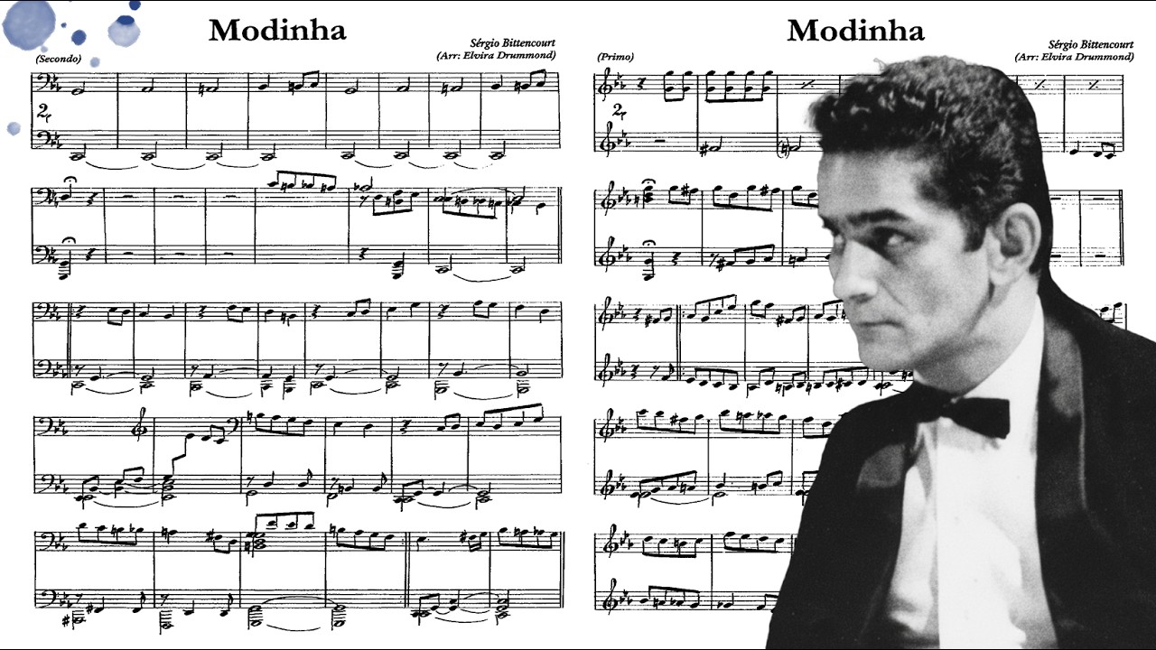 Sérgio Bittencourt - Modinha (arr. Elvira Drummond) (Duo Castelo Reis, piano a 4 mãos)