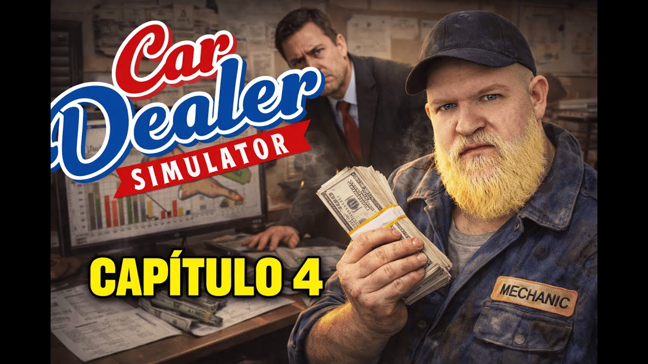 Car Dealer Simulator | Capítulo 4 🚗 Invierto Todo mi Dinero Comprando Coches