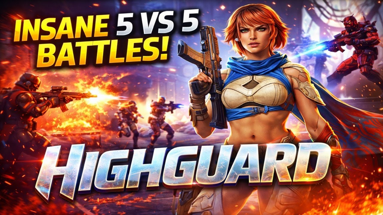 My First Highguard 5v5 Match Went HORRIBLY 😭