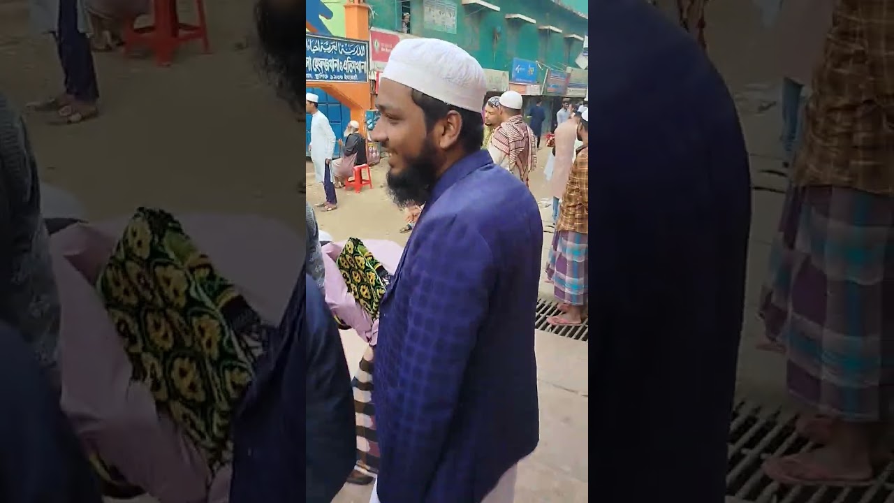 Masjid Namaz Puri bed for video মসজিদে নামাজ পড়ে বের হওয়ার ভিডিও #shortsreels #viralpost2024 #fory