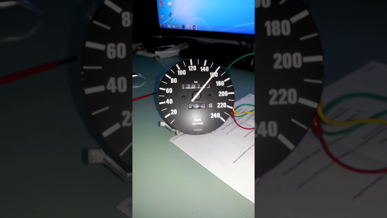 E30 Tacho einstellen