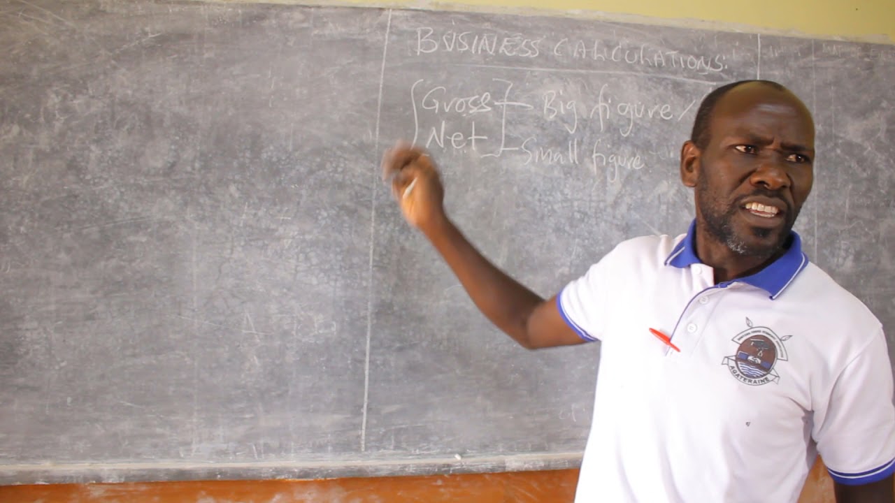 BUSINESS CALCULATIONS Part 1