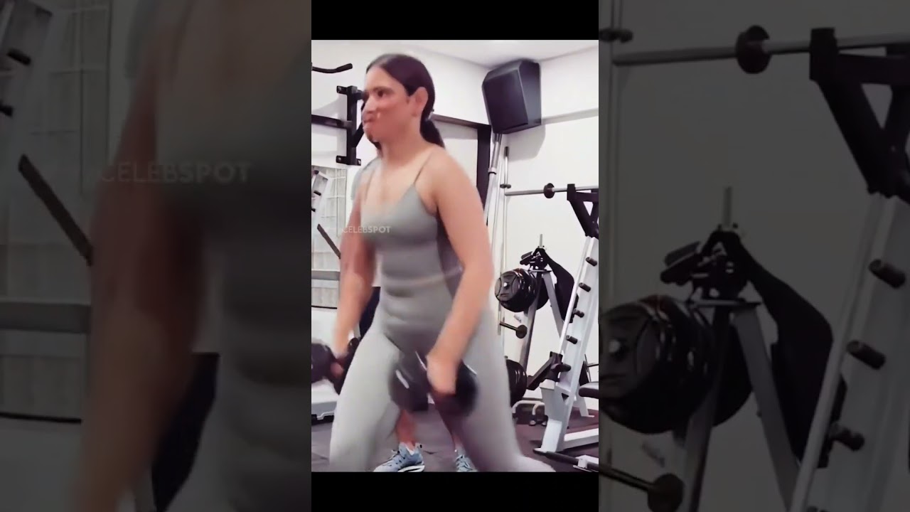 Tamanna Bhatia exercise