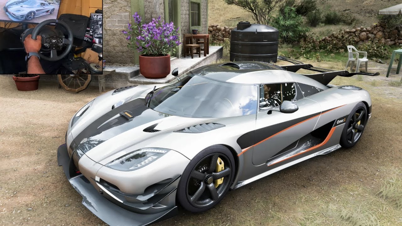 1300HP Koenigsegg One:1 | Forza Horizon 5 | Thrustmaster T300RS Gameplay
