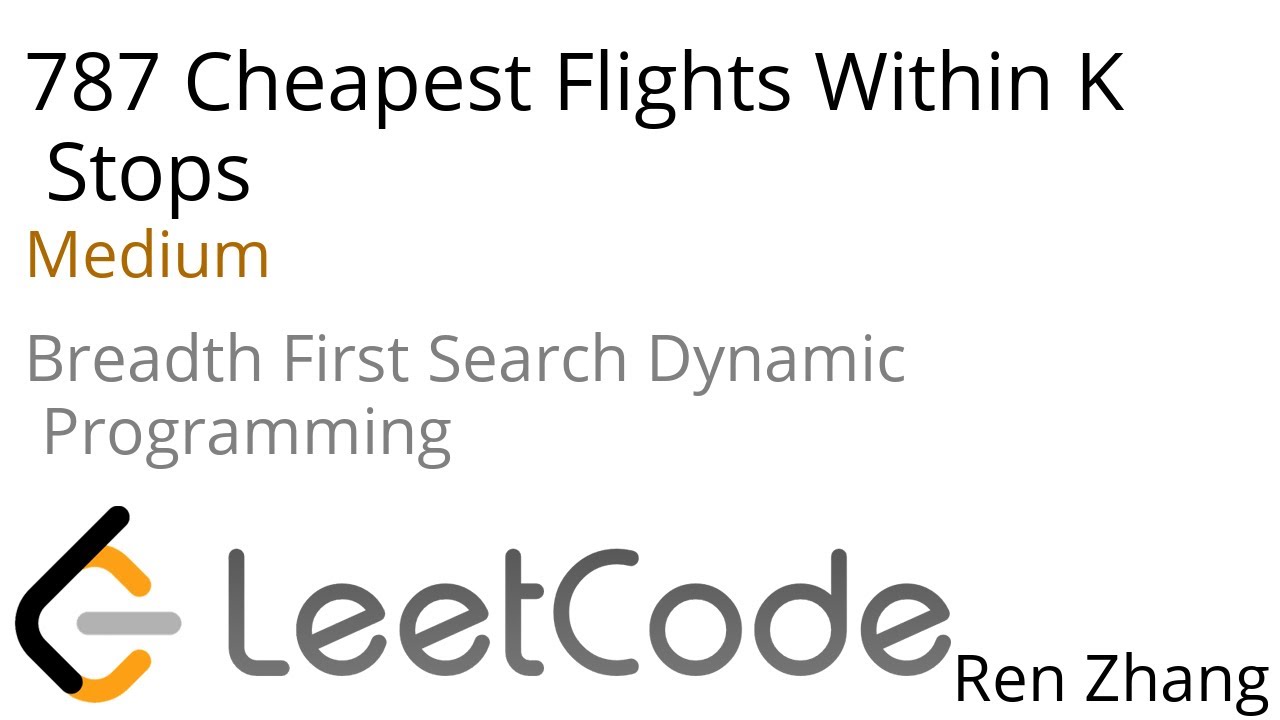 Leetcode 787 Cheapest Flights Within K Stops