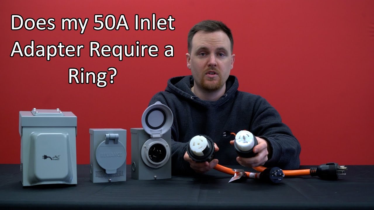 Does my 50A Inlet Adapter Require a Ring?