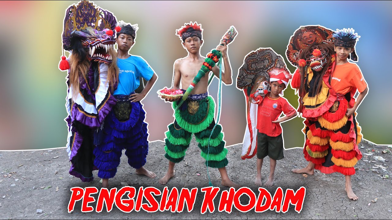 PENGISIAN KHODAM BARONGAN DEVIL UNGU SAMPI NDADI