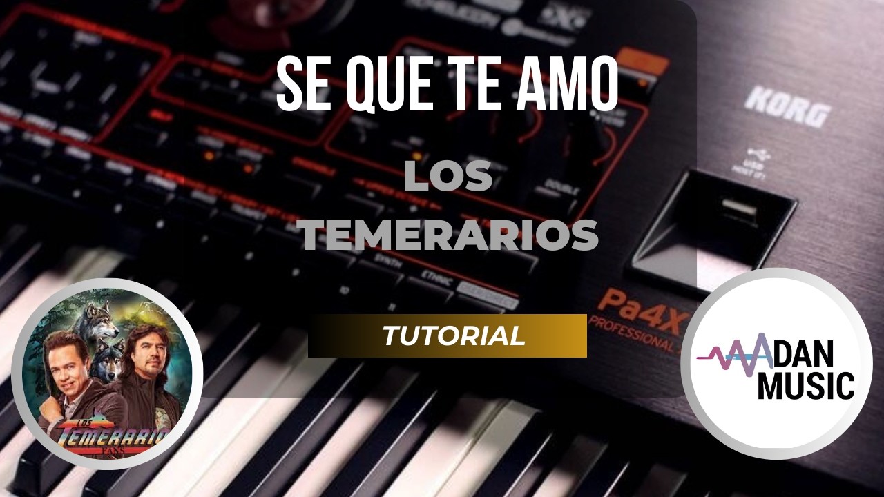 Los Temerarios Se Que Te Amo Tutorial