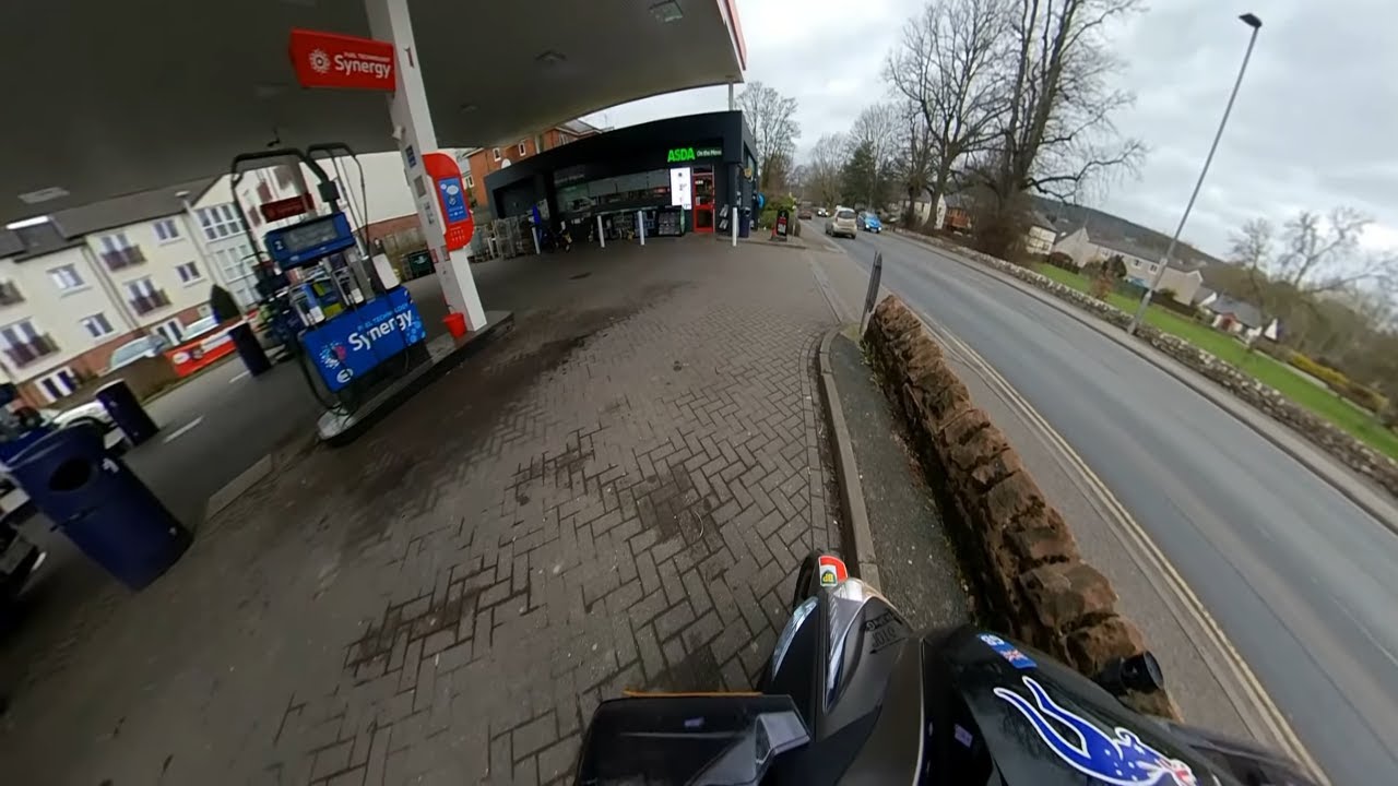 Motorbike Ride From Penrith To Lazonby Village In The Eden Valley Cumbria.