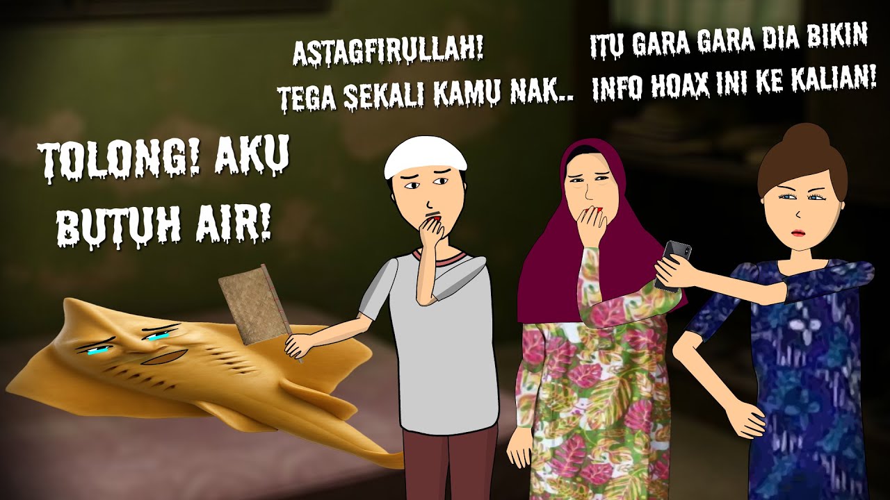 Animasi Azab Anak Durhaka Jadi Ikan Pari‼️ Animasi Azab Full Movie 🎬