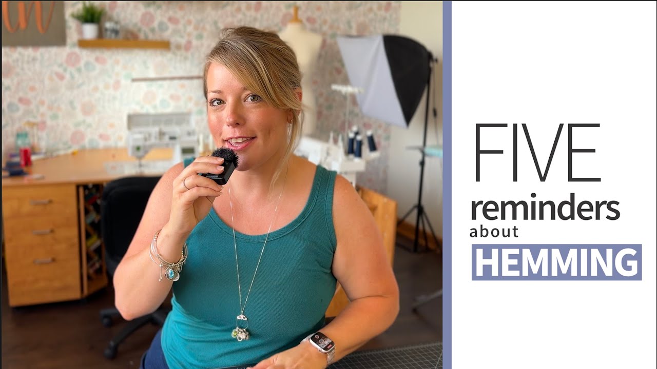 ✂️🧵 5 Reminders About Hemming – ft. Summer Basics Tank & Tank Dress sewing pattern 👗✨