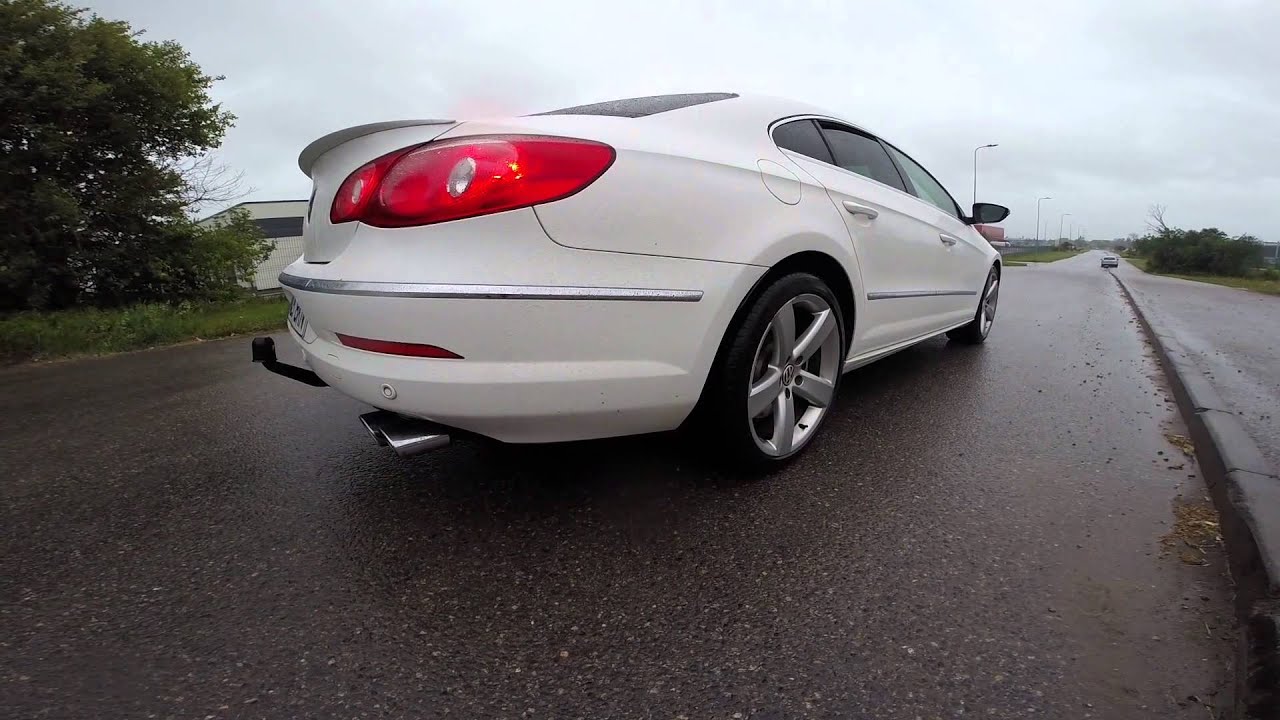 VW Passat CC 3.6 VR6 exhaust modification
