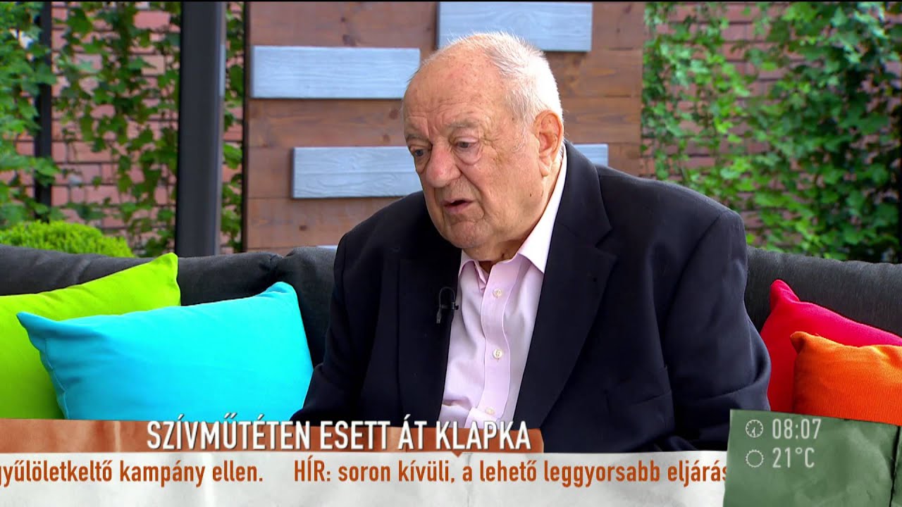 Meglopták a szívbeteg Klapka Györgyöt - 2015.06.09. - tv2.hu/mokka
