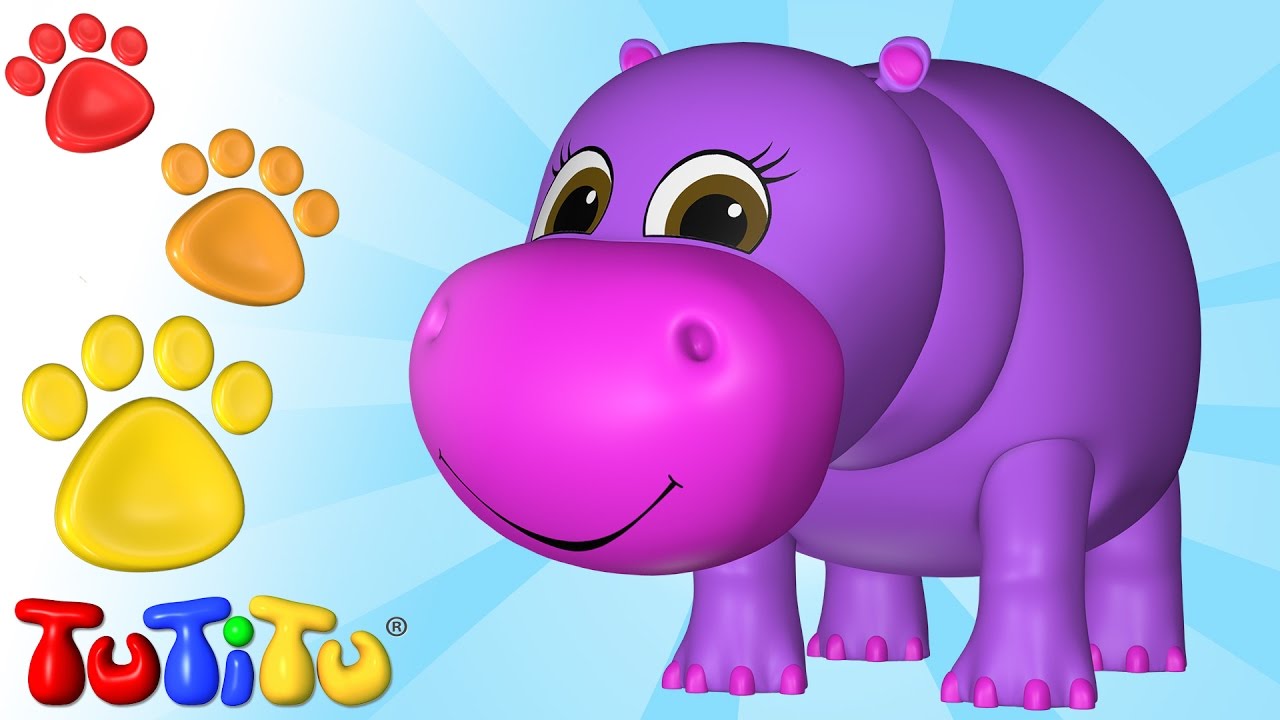 - Apprendre les noms d'animaux avec TuTiTu | Hippopotame | Et autres animaux