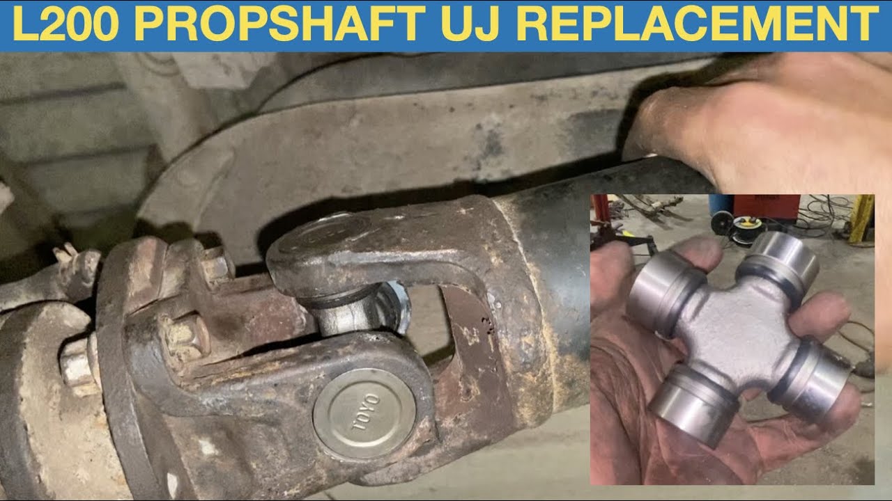 Замена карданного вала Mitsubushi L200 UJ