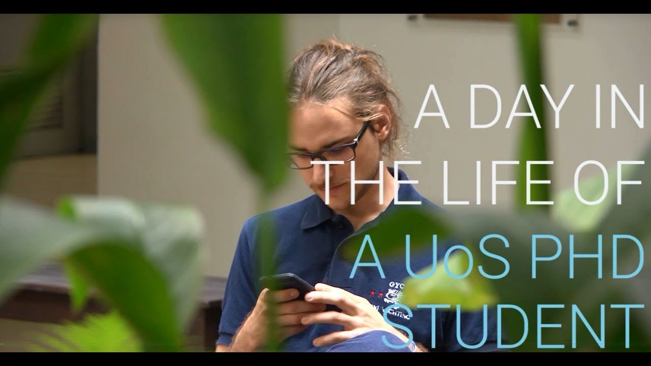 Day in the life of a PhD Student at University of Southampton