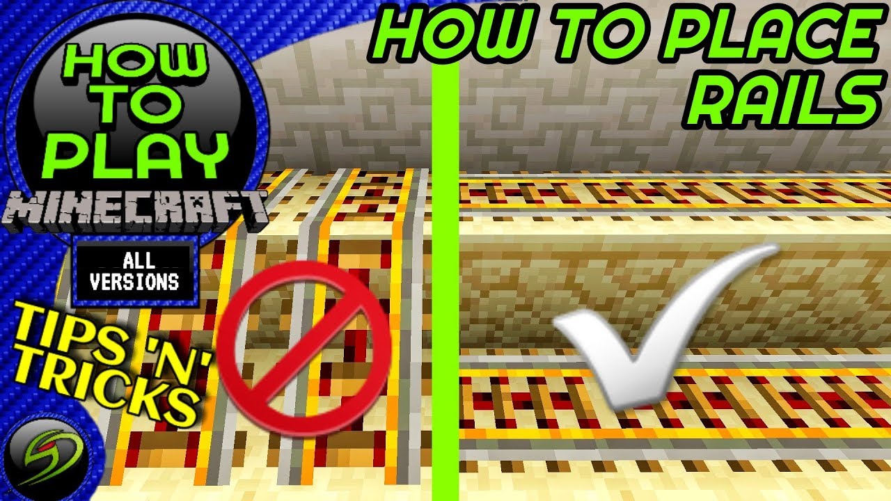 How To Use Rails In Minecraft - Java Edition
