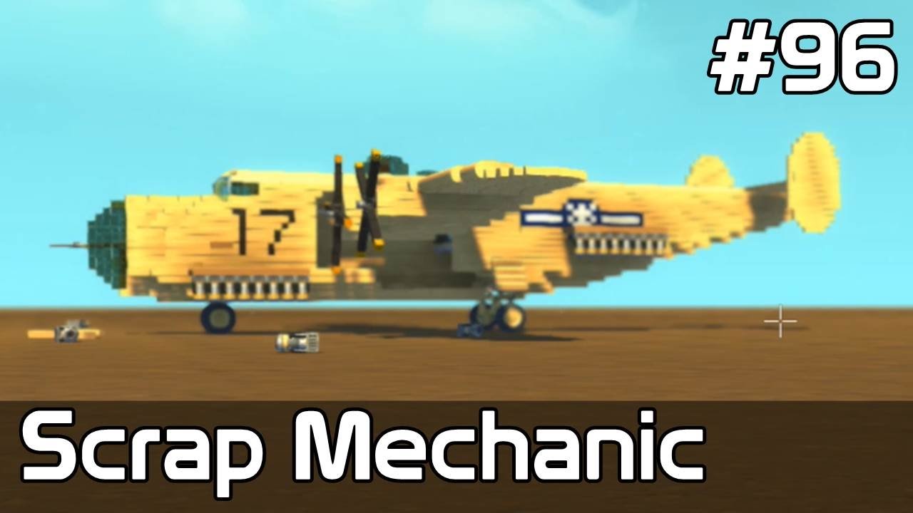 Scrap Mechanic Po Polsku [#96] NISZCZYMY Samolot /z Plaga