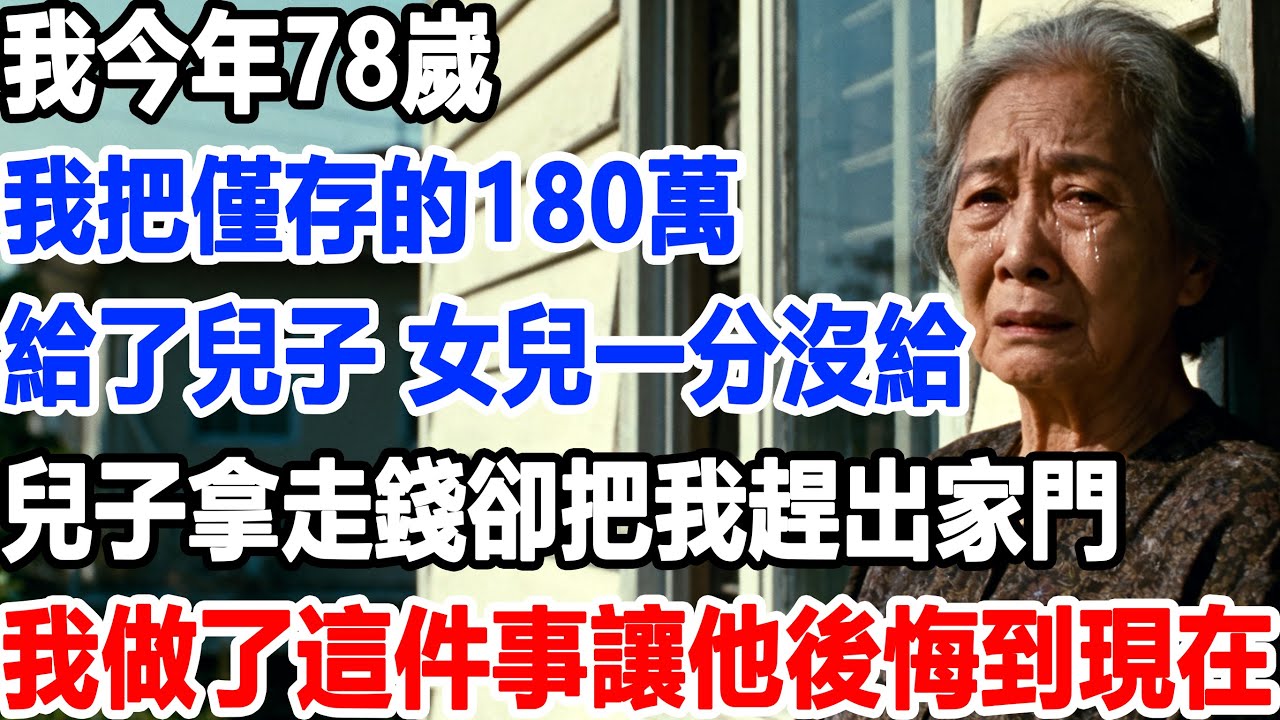 兒子拿走150萬把我趕出家門，我沒哭也沒鬧，只用一招，讓他虧得血本無歸，還把養老錢悉數拿回！#老年生活 #生活經驗 #聰明老人 #老年故事 #上了年紀該明白的事 #為人處世