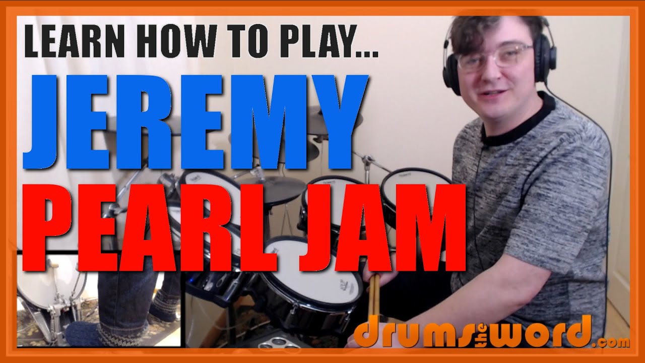 ★ Jeremy (Pearl Jam) ★ Drum Lesson PREVIEW | How To Play Song (Dave Krusen)