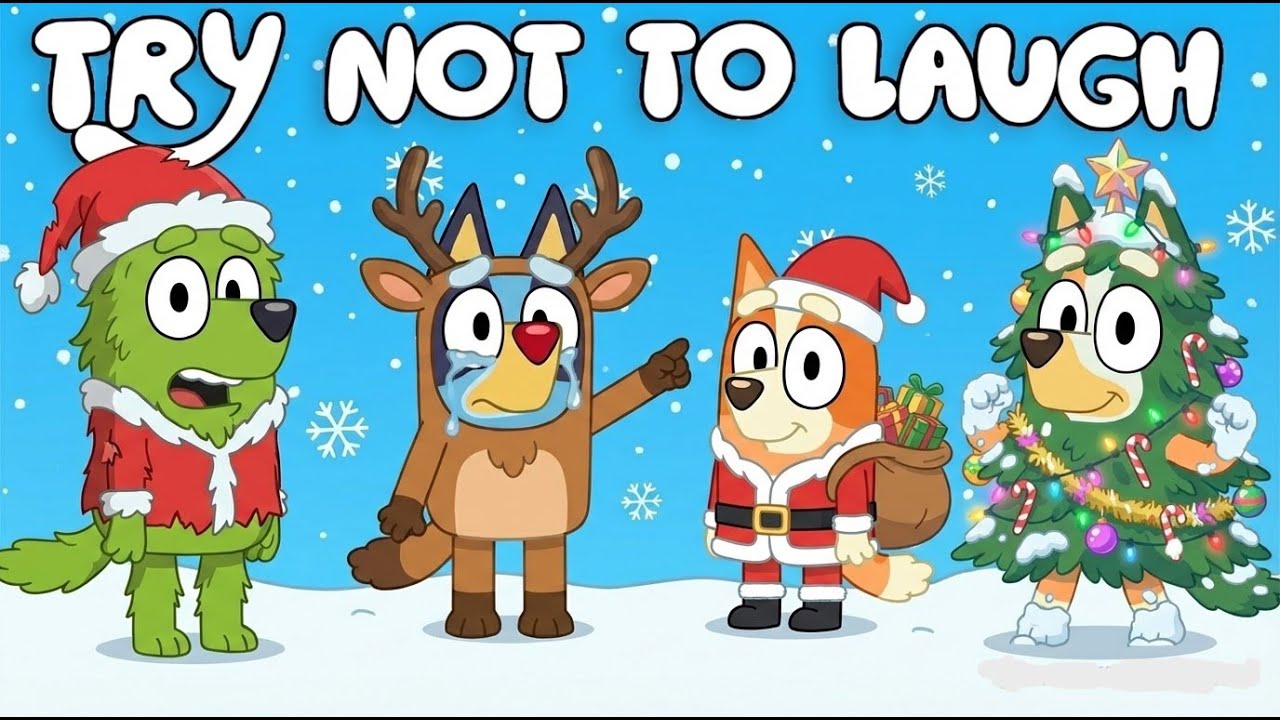 BLUEY - TRY NOT TO LAUGH 🤣 2026🎄[YTP]  NEW YEAR RIZZ MODE